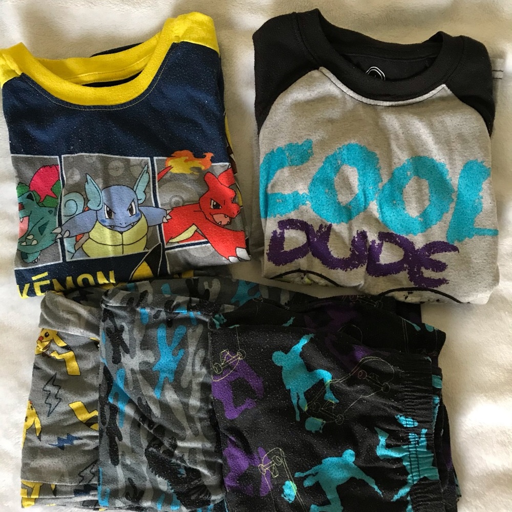 Boys size 6/7 pajamas